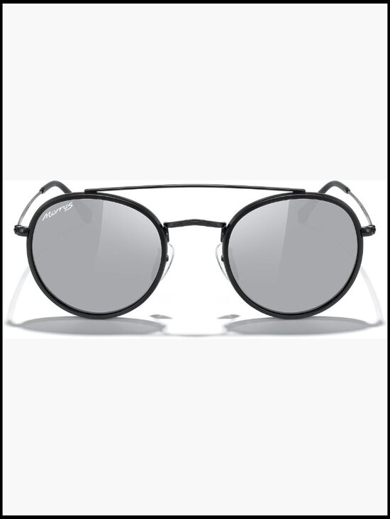Retro Round Polarized Sunglasses with Microfiber Cloth Case main image 5